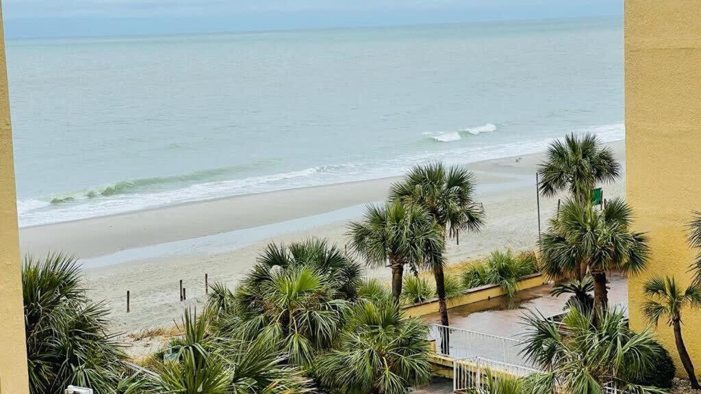 Sm5 Lovely Ocean View Condo On The Ocean Myrtle Beach Exteriör bild